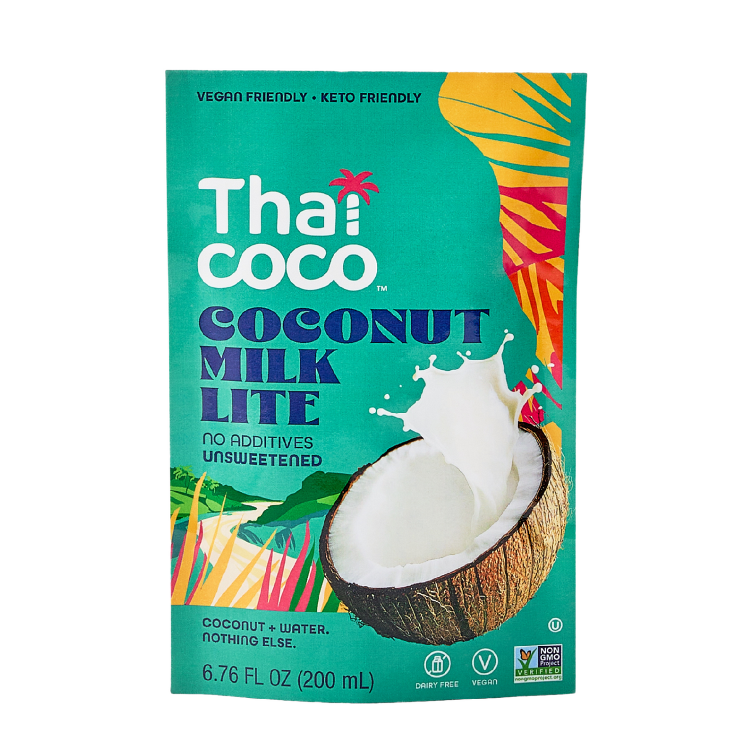 Coconut Milk Lite Pouches - 6.76 fl. oz (Pack of 6)