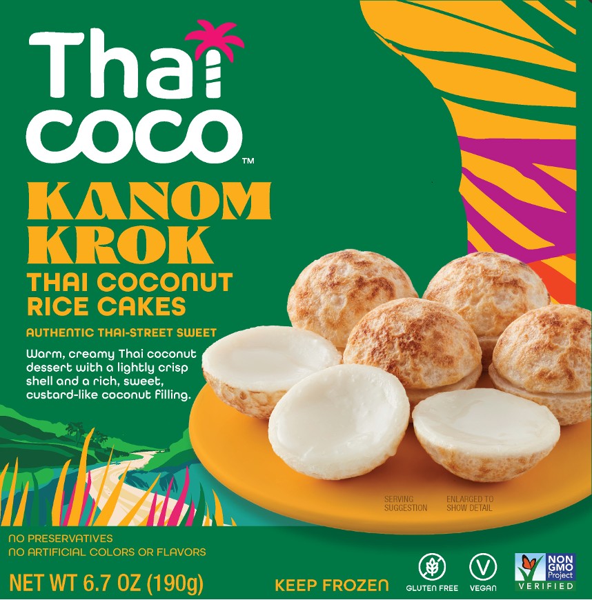 Kanom Krok Thai Coconut Rice Cakes