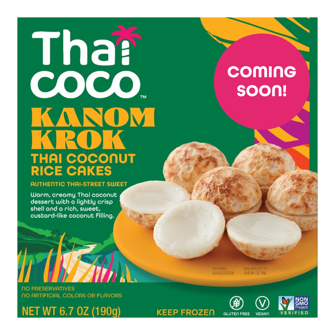 Kanom Krok Thai Coconut Rice Cakes - 6.7 oz. (Pack of 5)