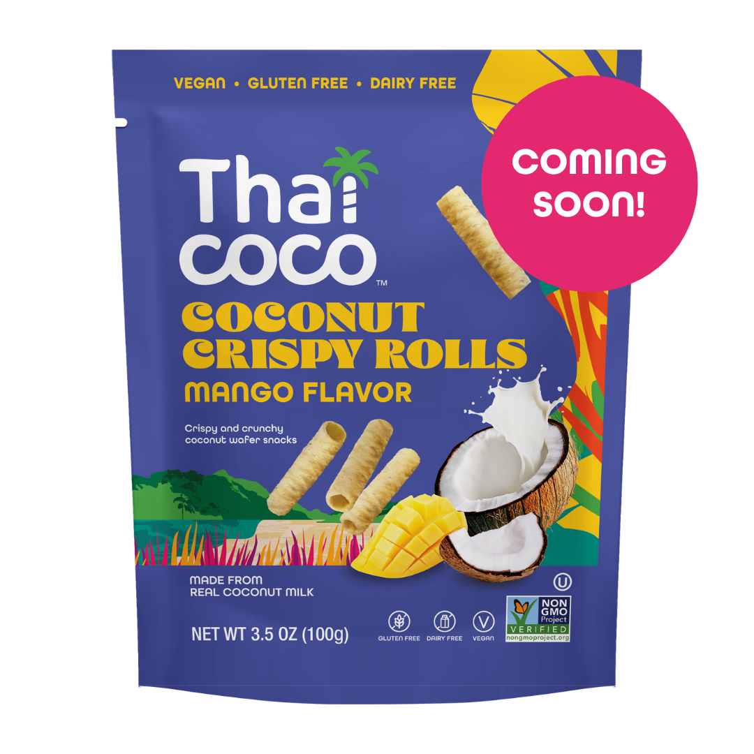 Mango Coconut Crispy Rolls - 3.5 oz (Pack of 12)