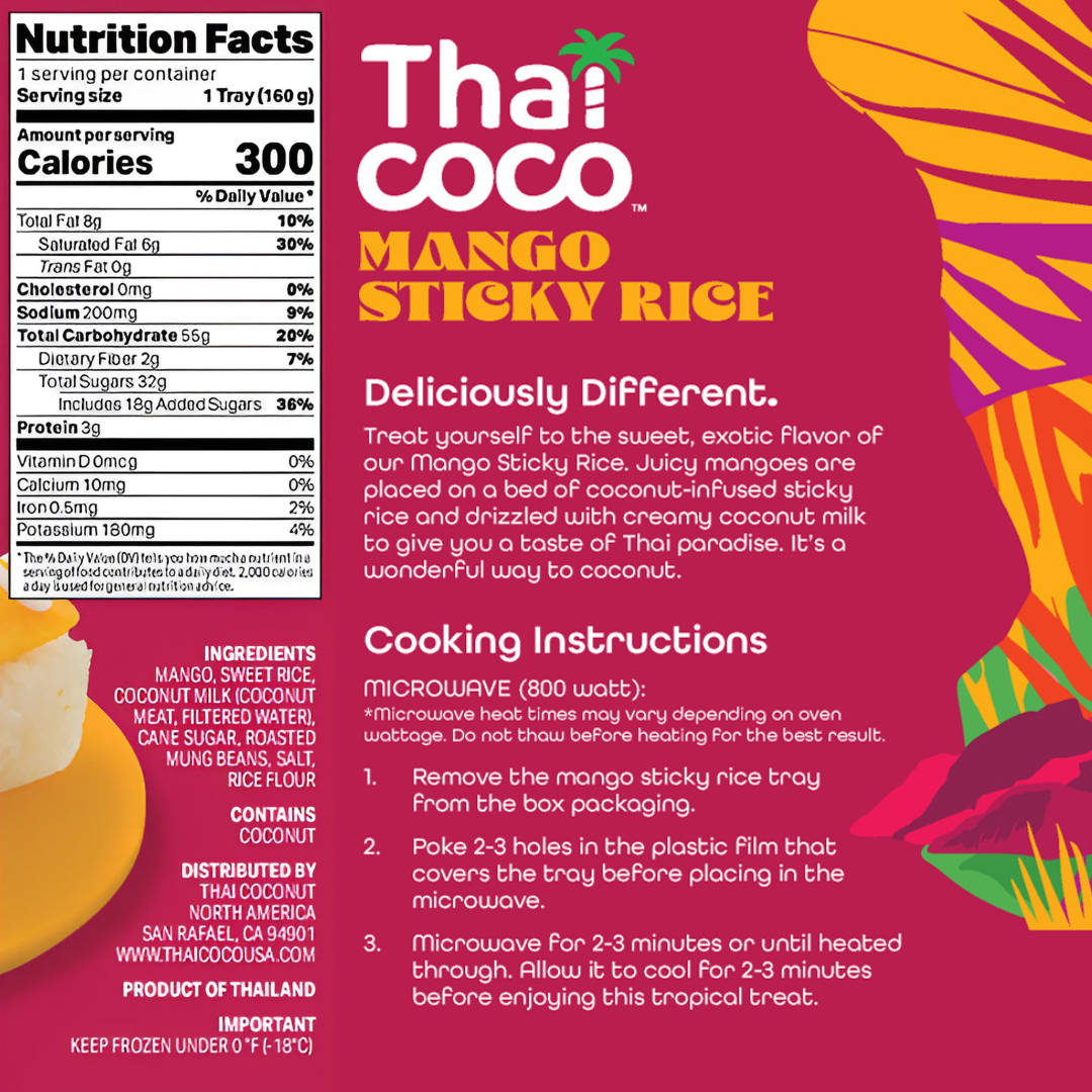 Mango Sticky Rice - 5.65 oz. (Pack of 5)