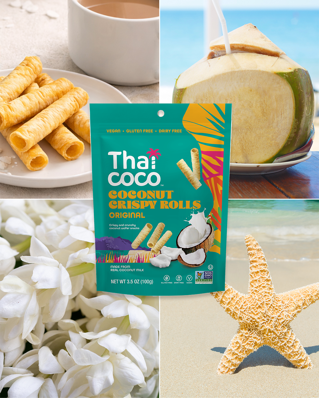 Original Coconut Crispy Rolls