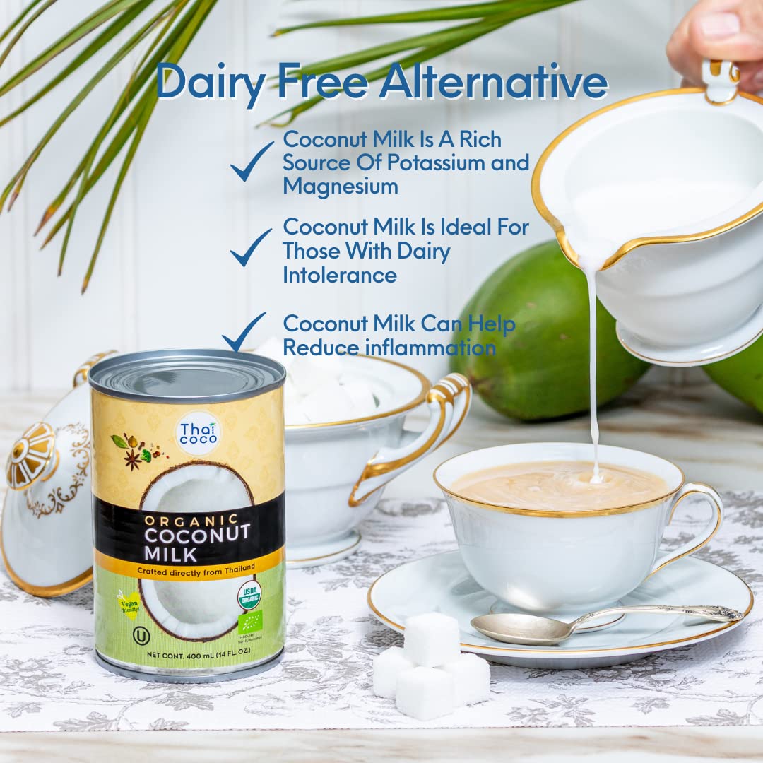 Organic Coconut Milk Canned - 14 fl. oz (Pack of 6)