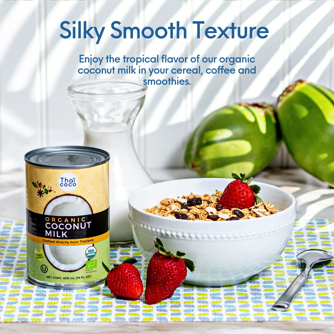 Organic Coconut Milk Canned - 14 fl. oz (Pack of 6)