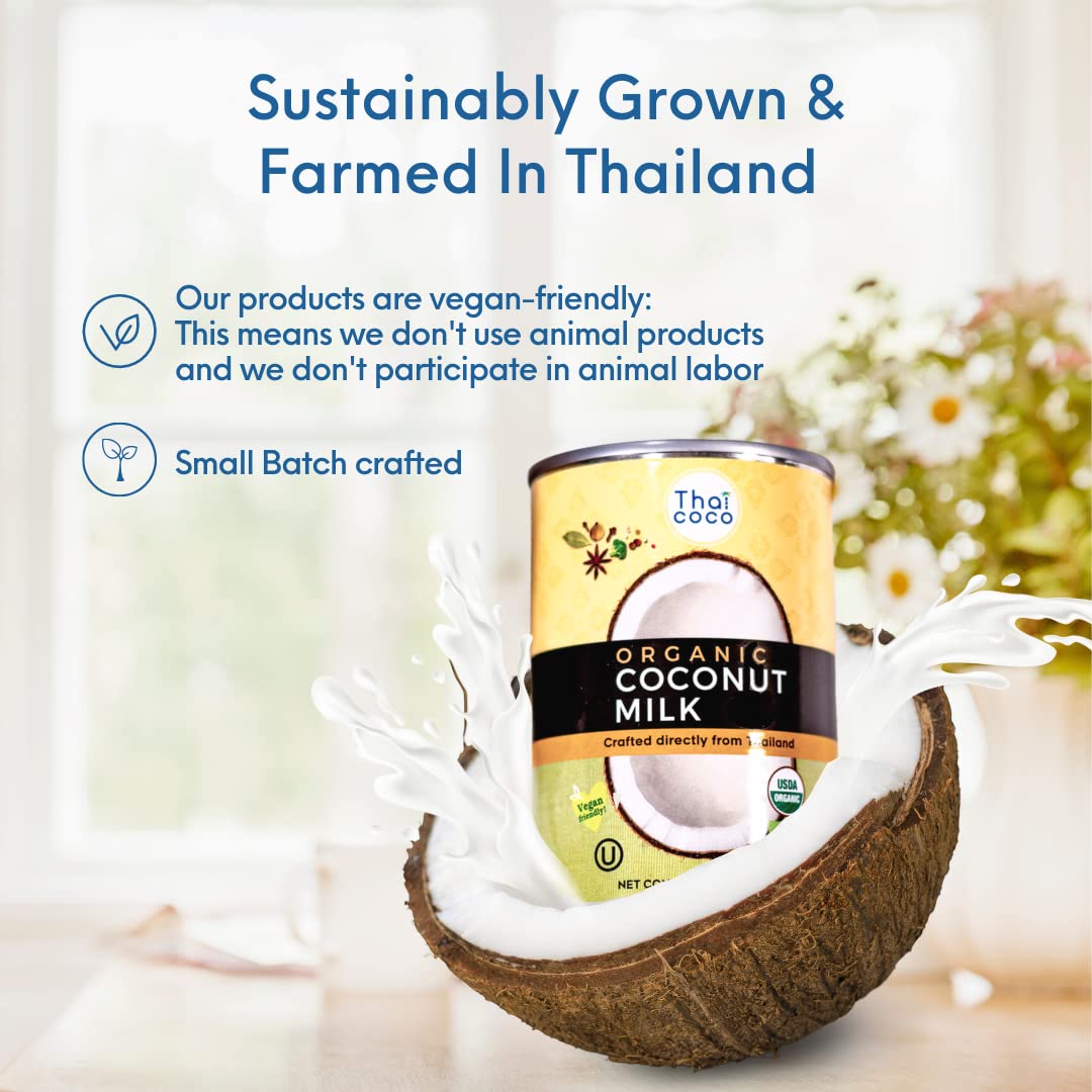 Organic Coconut Milk Canned - 14 fl. oz (Pack of 6)