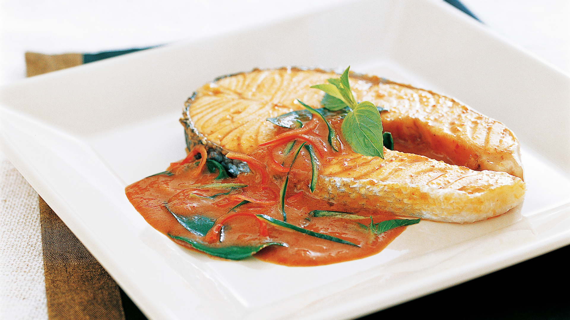 Thai-Inspired Salmon Curry Recipe