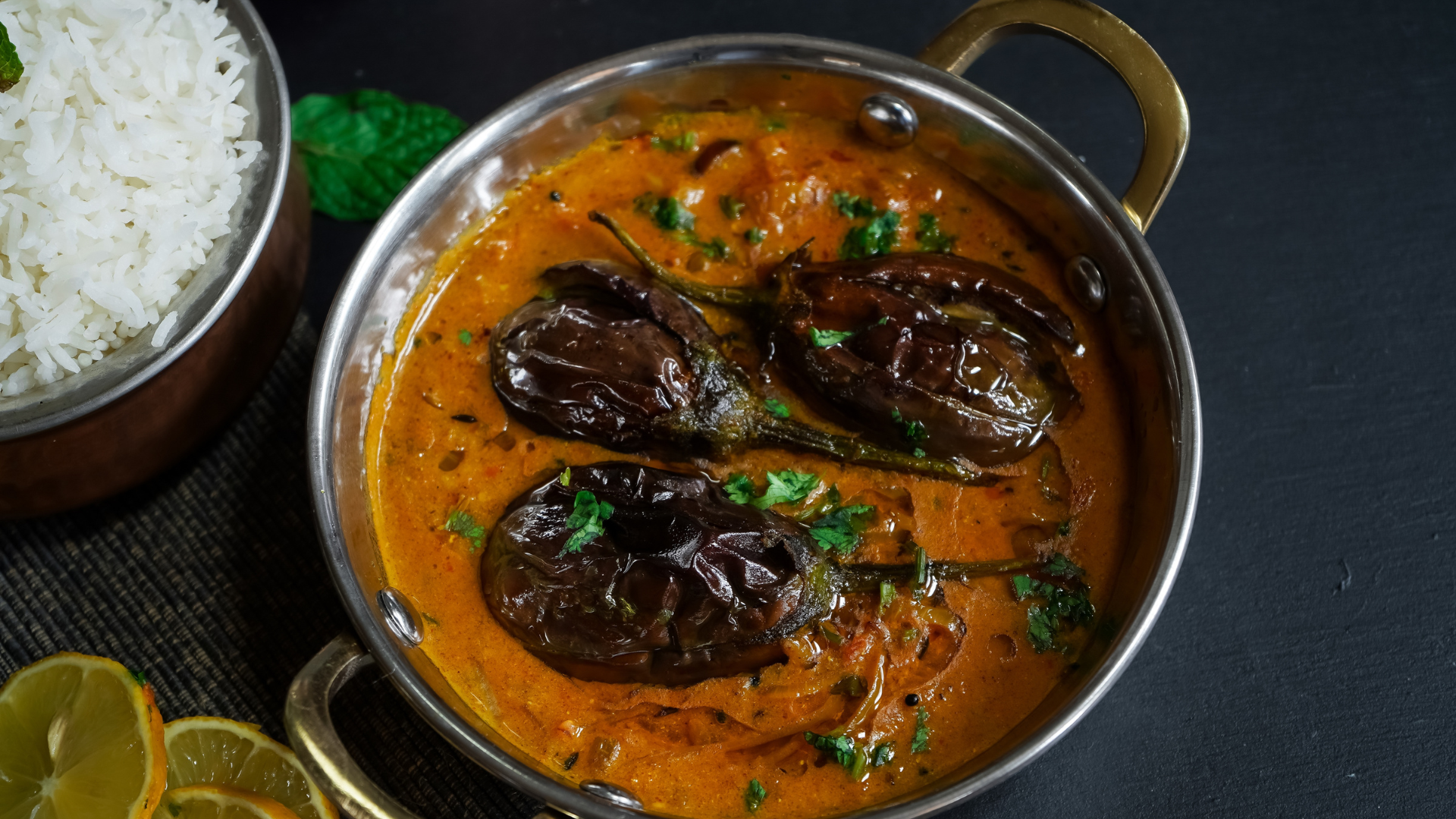 Eggplant Piquant Curry