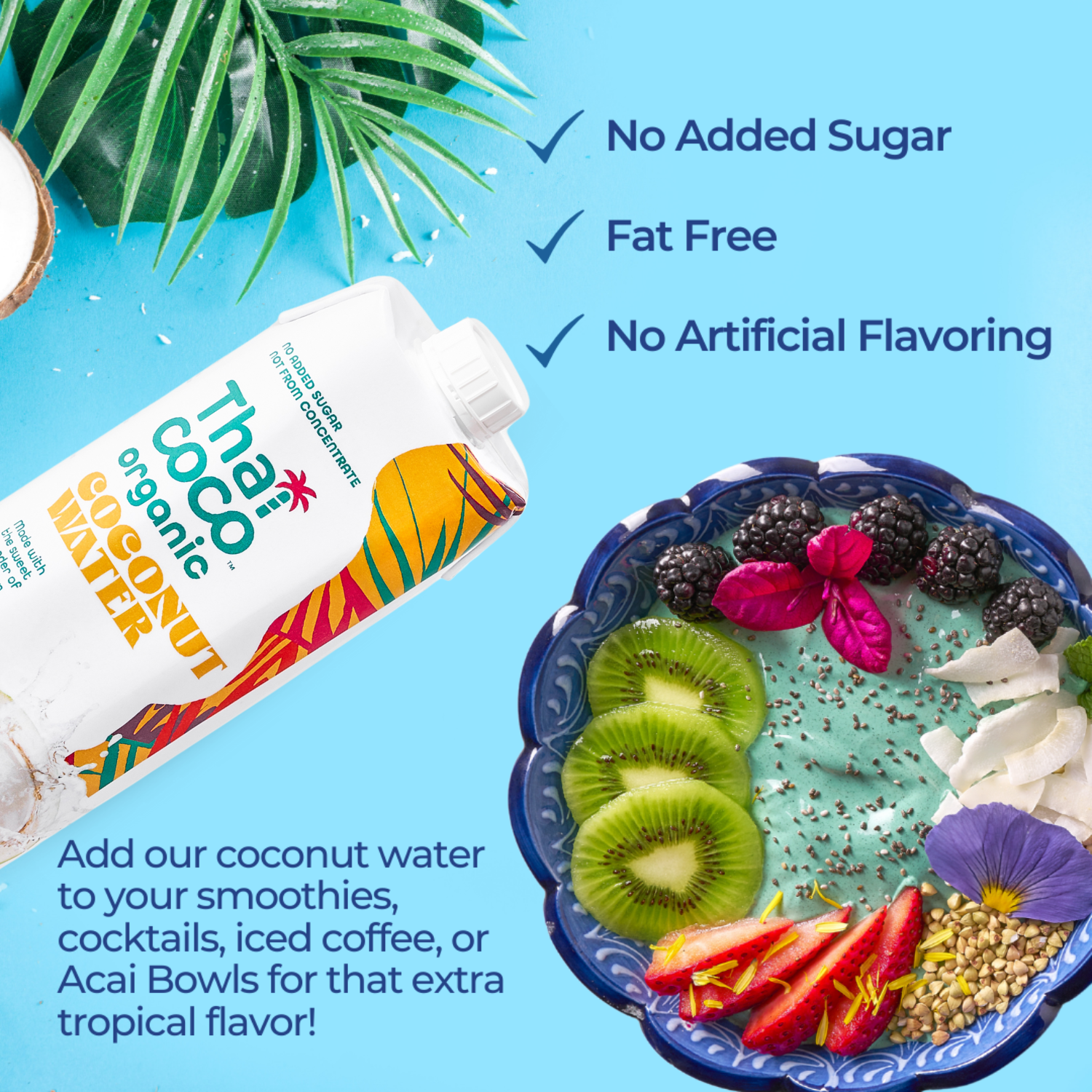 Agua de Coco Orgánica - Paquete 6x