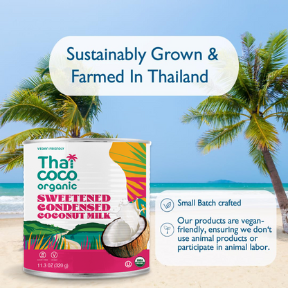 Organic Sweetened Condensed Coconut Milk - 11.3 oz (Pack of 6)