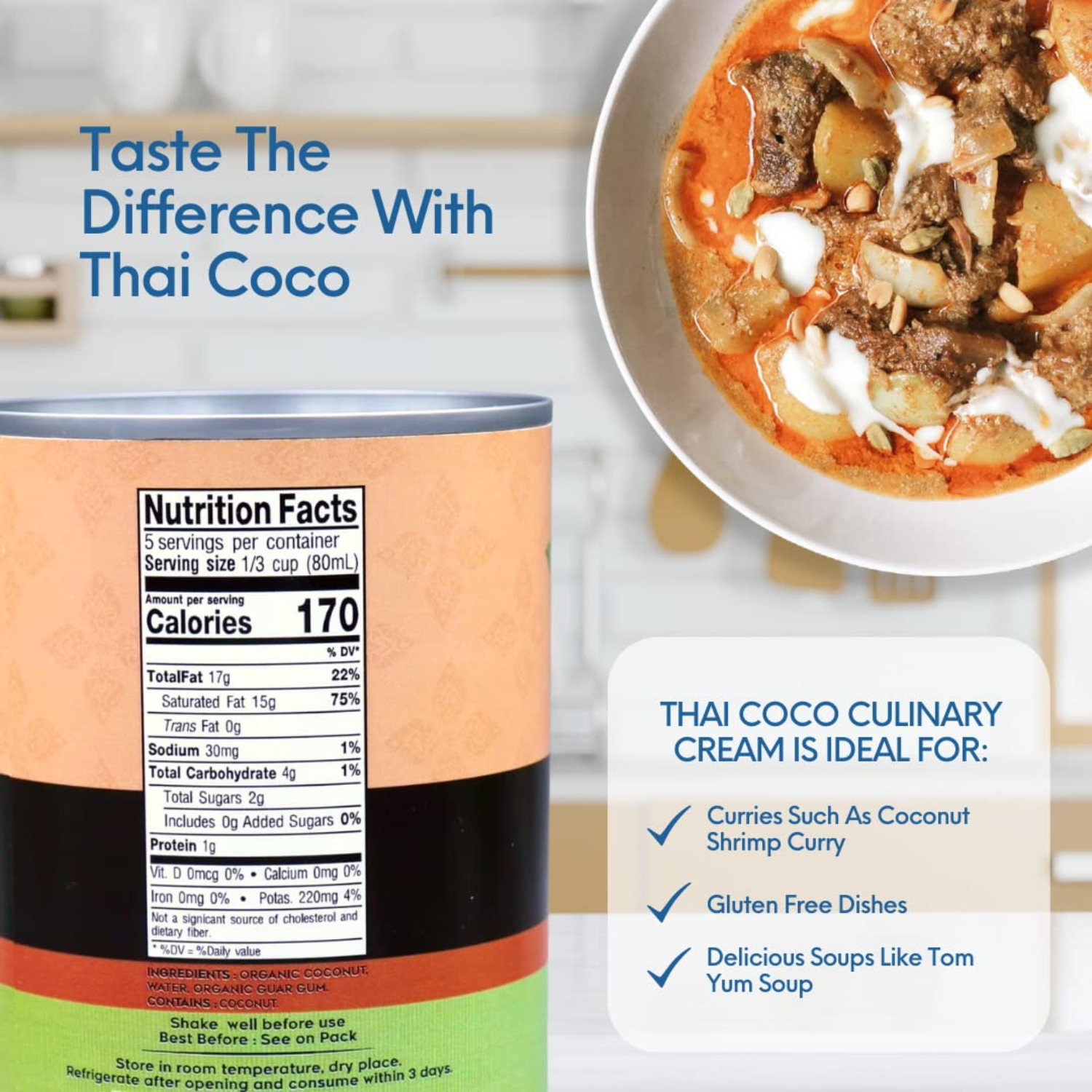 Crema de Coco Ecológica Sin Azúcar - Pack 6x