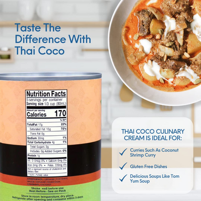 Organic Coconut Cream Unsweetened - 13.5 fl. oz (Pack of 6)