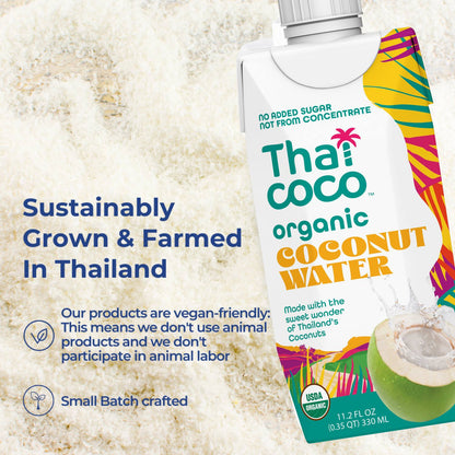 Agua de Coco Orgánica - Paquete 6x