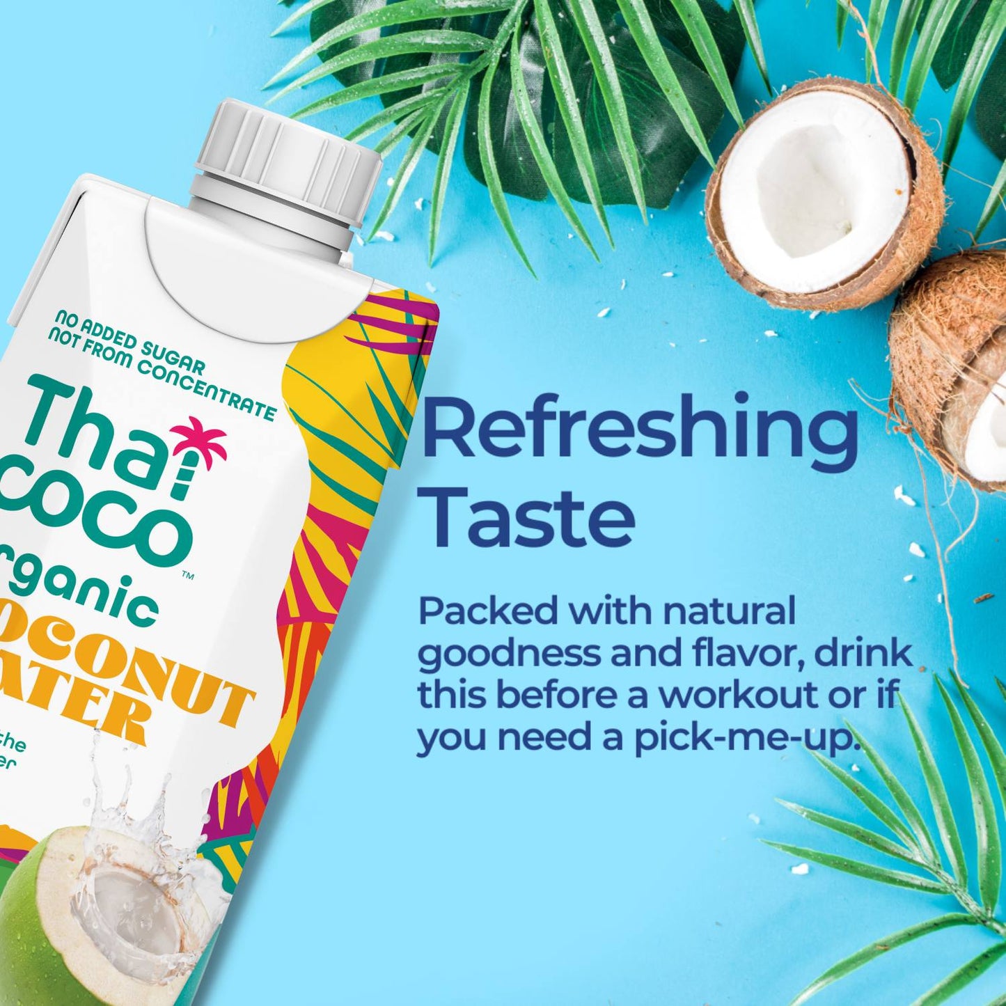 Agua de Coco Orgánica - Paquete 6x