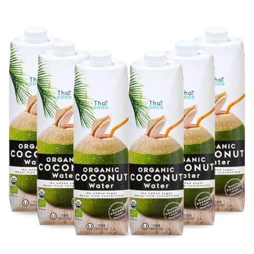Agua de Coco Orgánica - Paquete 6x