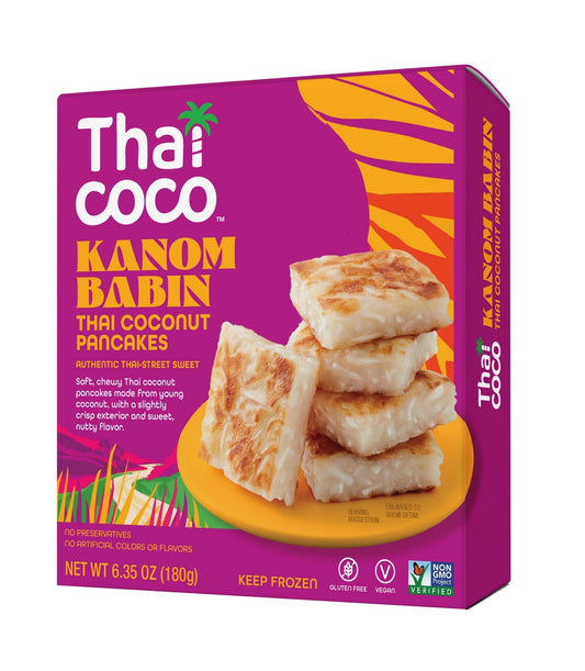 Kanom Babin Thai Coconut Pancakes