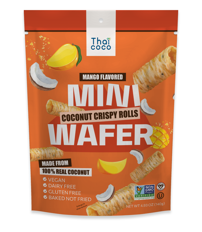 COMING SOON - Vegan Coconut Mini Wafers - Multiple Flavours