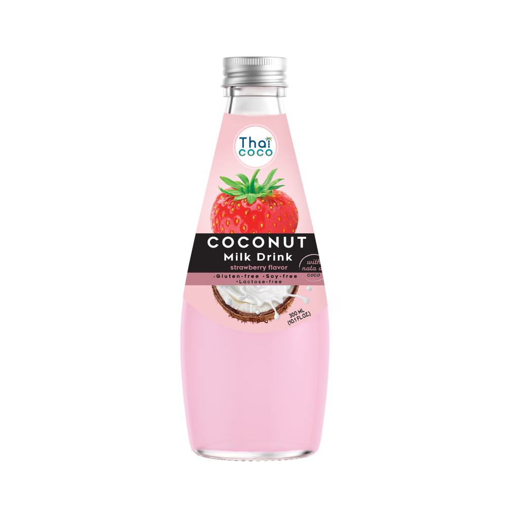 COMING SOON - Coconut Milk Drink With Nata De Coco - Multiple Flavors
