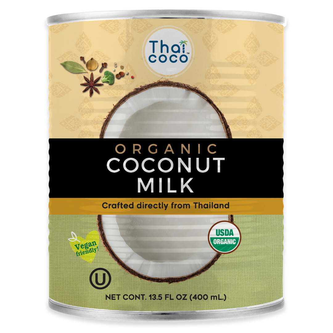 Thai Coco Organic Canned Coconut Milk