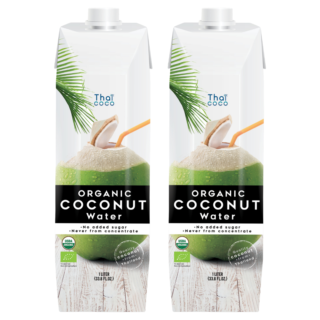 Thai Coco Organic Coconut Water 2 Pack