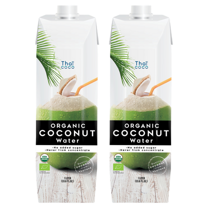 Thai Coco Organic Coconut Water 2 Pack