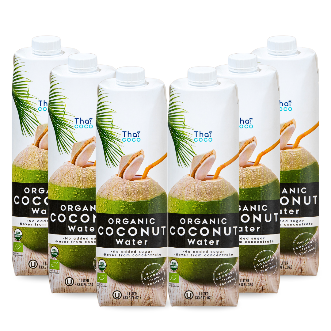 Thai Coco Organic Coconut Water 6 Pack