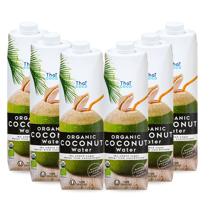 Thai Coco Organic Coconut Water 6 Pack