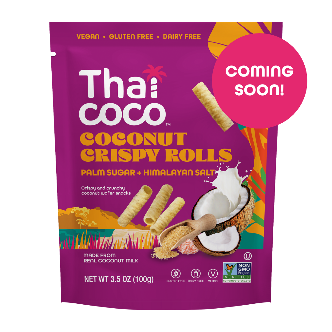 Palm Sugar & Himalayan Salt Coconut Crispy Rolls - 3.5 oz (Pack of 12)