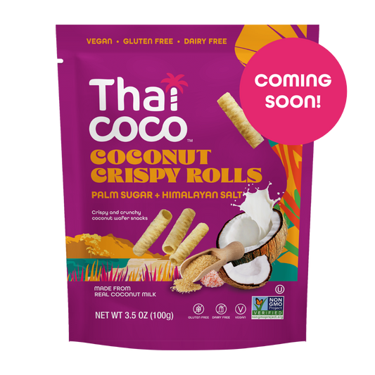 Palm Sugar & Himalayan Salt Coconut Crispy Rolls - 3.5 oz (Pack of 12)
