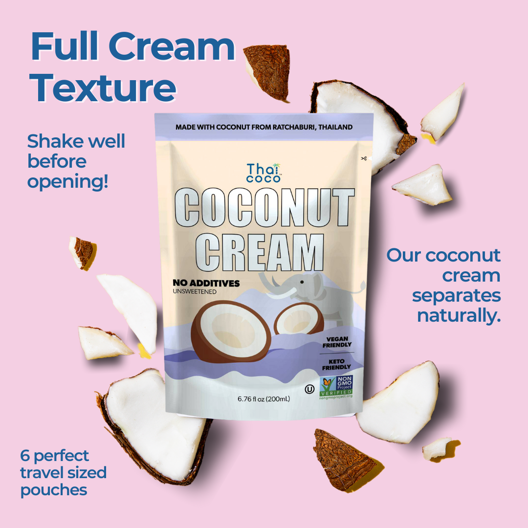 Coconut Cream Pouches - 6.76 fl. oz (Pack of 6)