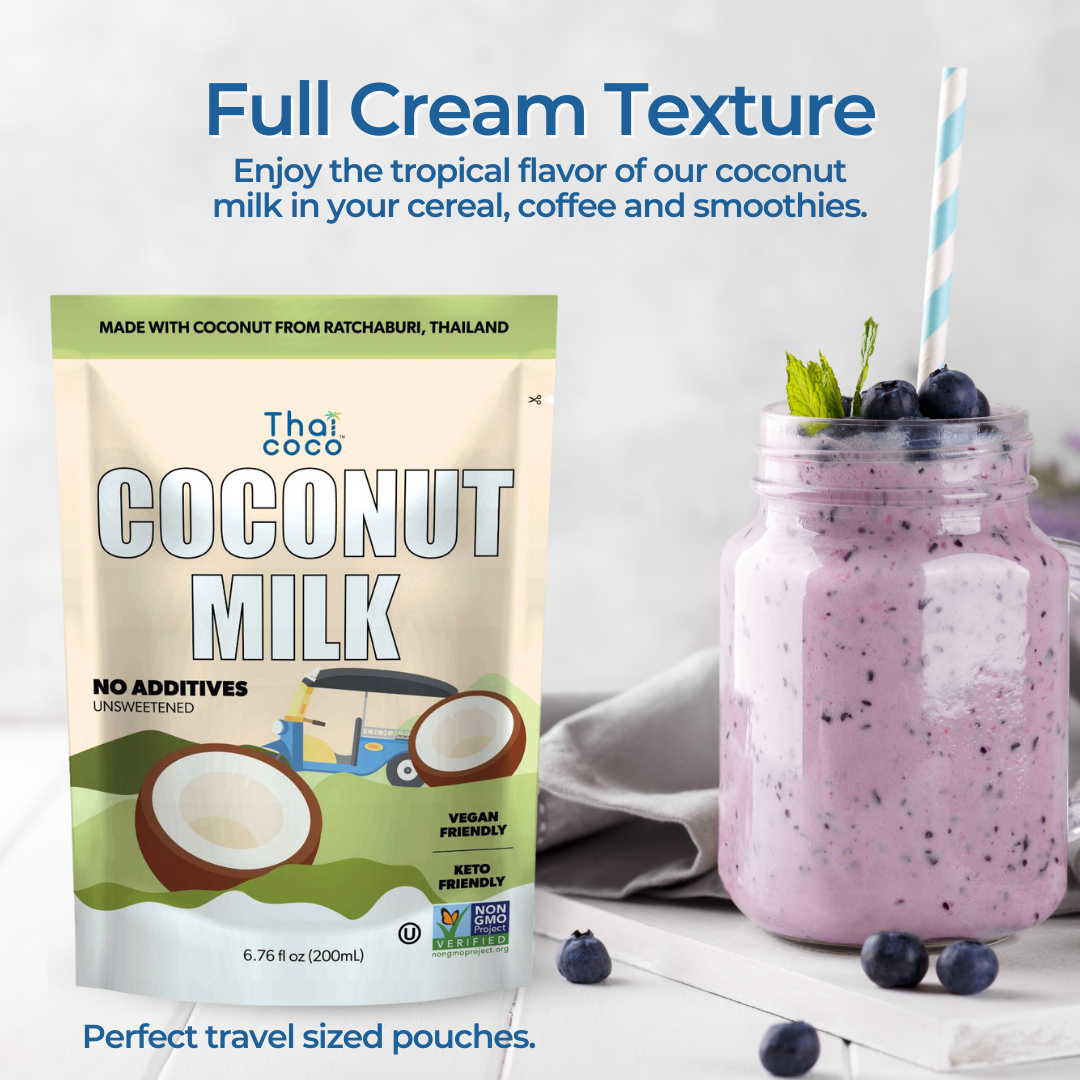 Coconut Milk Pouches - 6.76 fl. oz (Pack of 6)