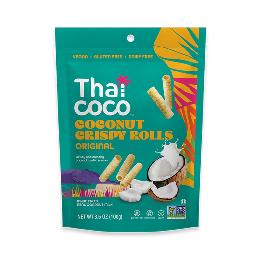 Original Coconut Crispy Rolls - 3.5 oz (Pack of 8)