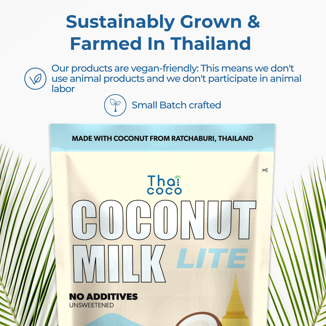 Coconut Milk Lite Pouches - 6.76 fl. oz (Pack of 6)