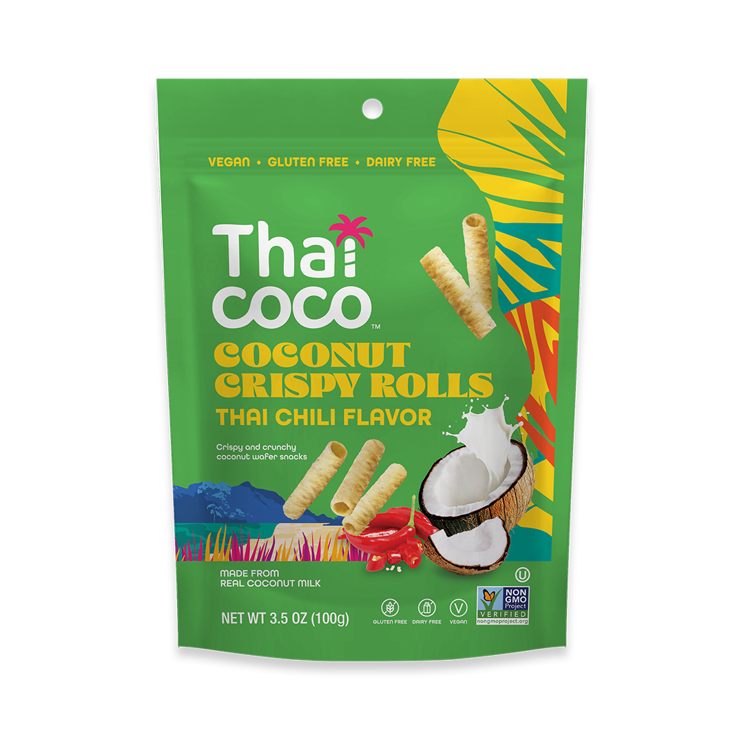 Thai Chili Coconut Crispy Rolls - 3.5 oz (Pack of 8)