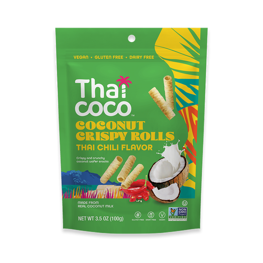 Thai Chili Coconut Crispy Rolls - 3.5 oz (Pack of 8)
