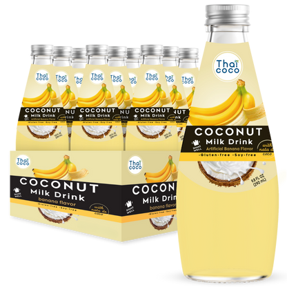 Coconut Milk Drink with Nata De Coco - 9.8 fl. oz. Bottles