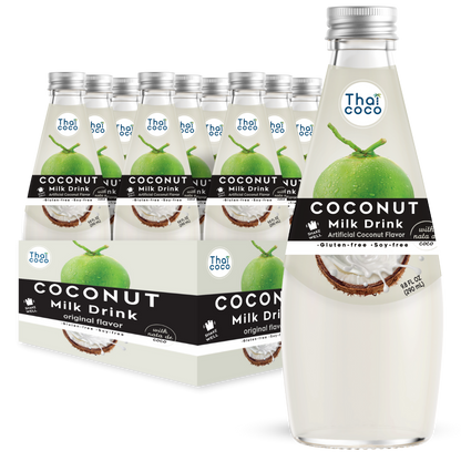 Coconut Milk Drink with Nata De Coco - 9.8 fl. oz. Bottles