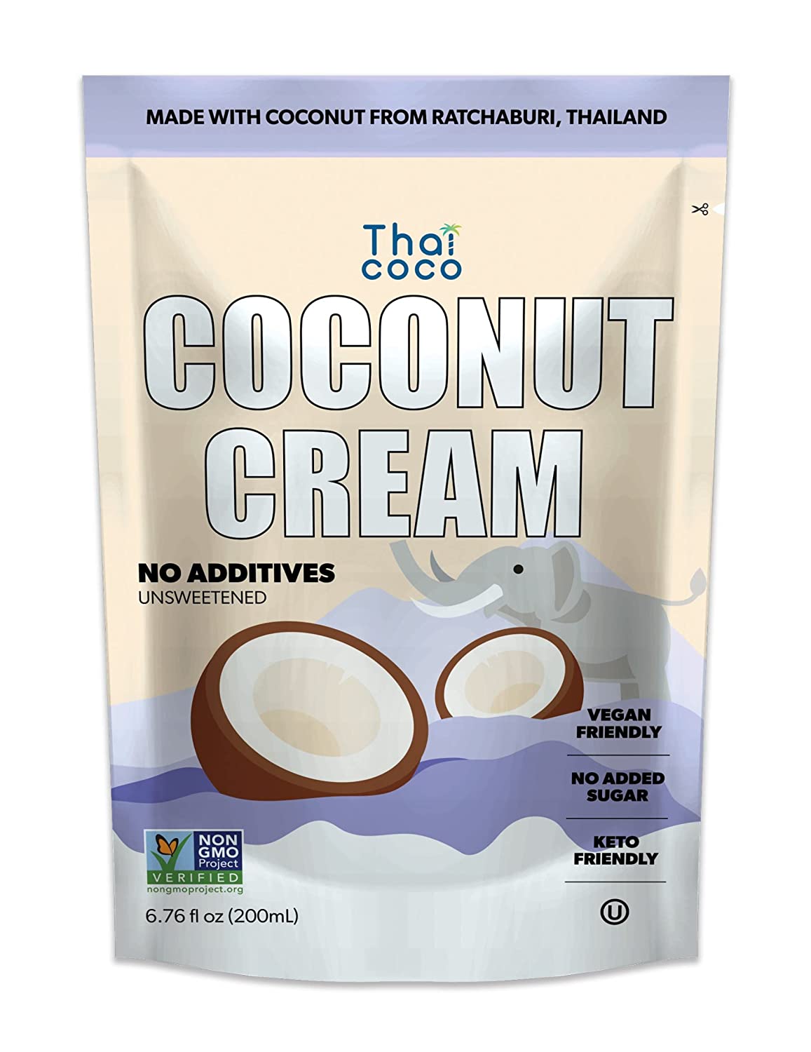 Coconut Cream Pouches - 6x Pack