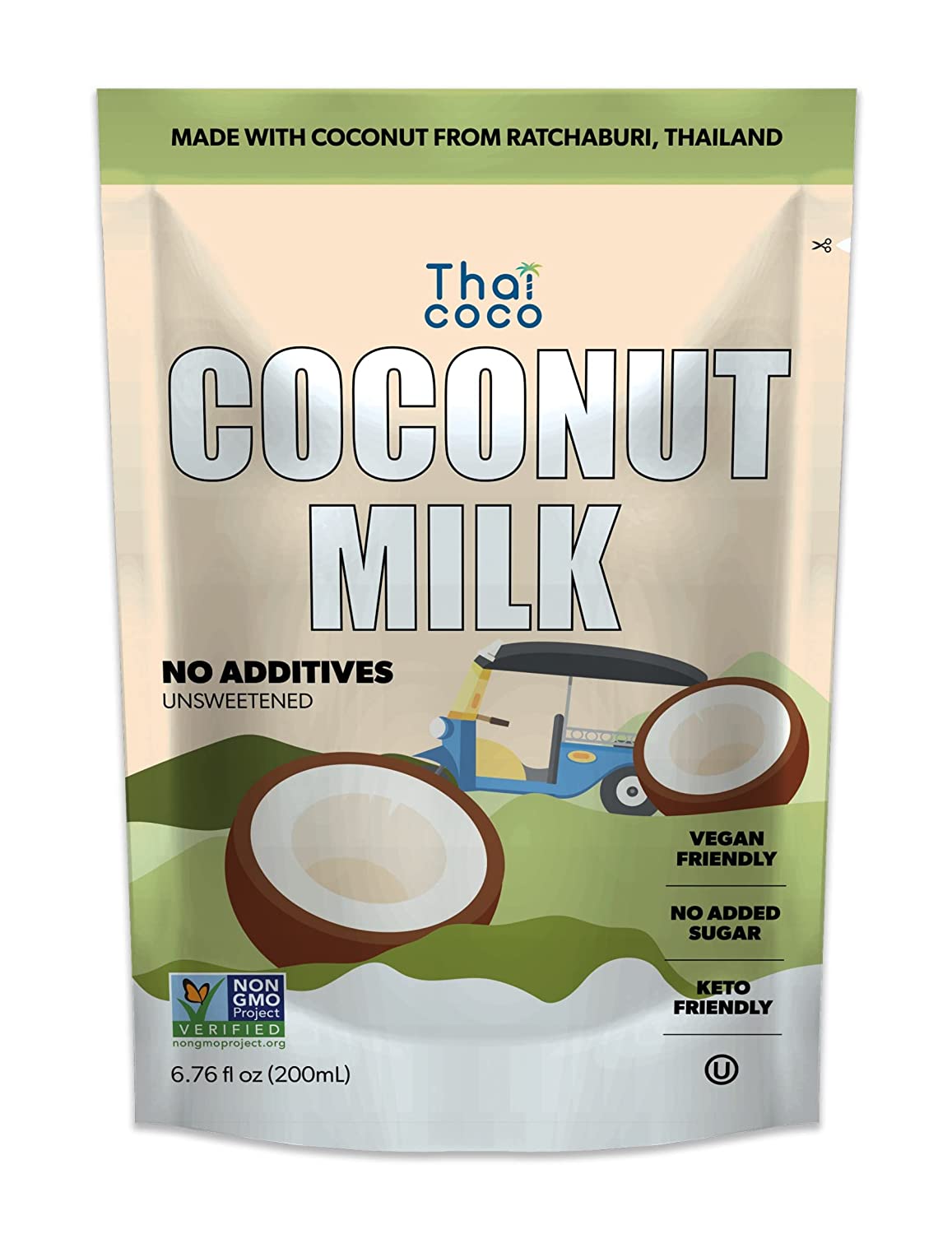 Coconut Milk Pouches - 6x Pack