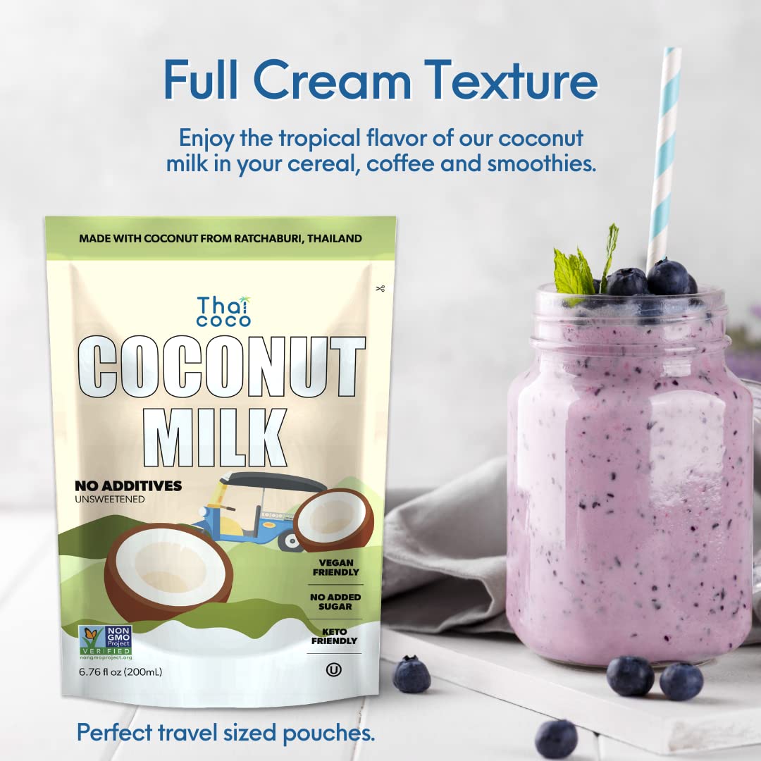 Coconut Milk Pouches - 6x Pack